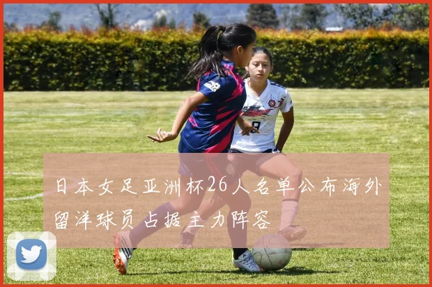 日本女足亚洲杯26人名单公布海外留洋球员占据主力阵容